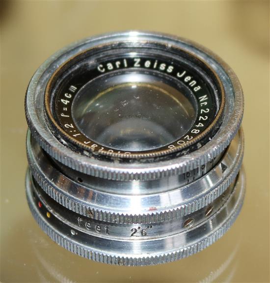 Carl Zeiss lens